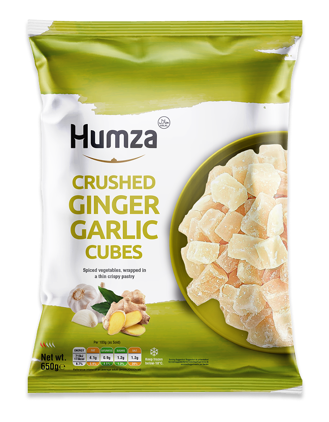 Humza Crushed Cinder garlic Cubes